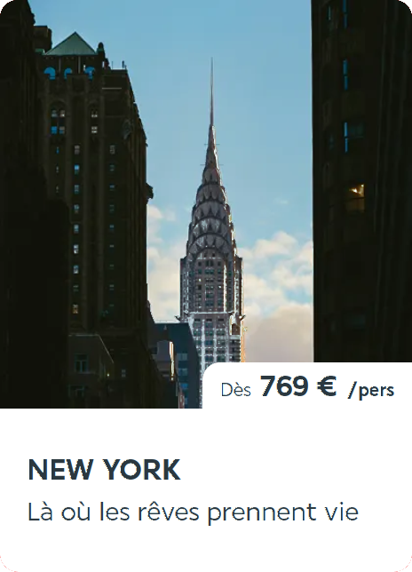 New York Empire State Building card with price tag